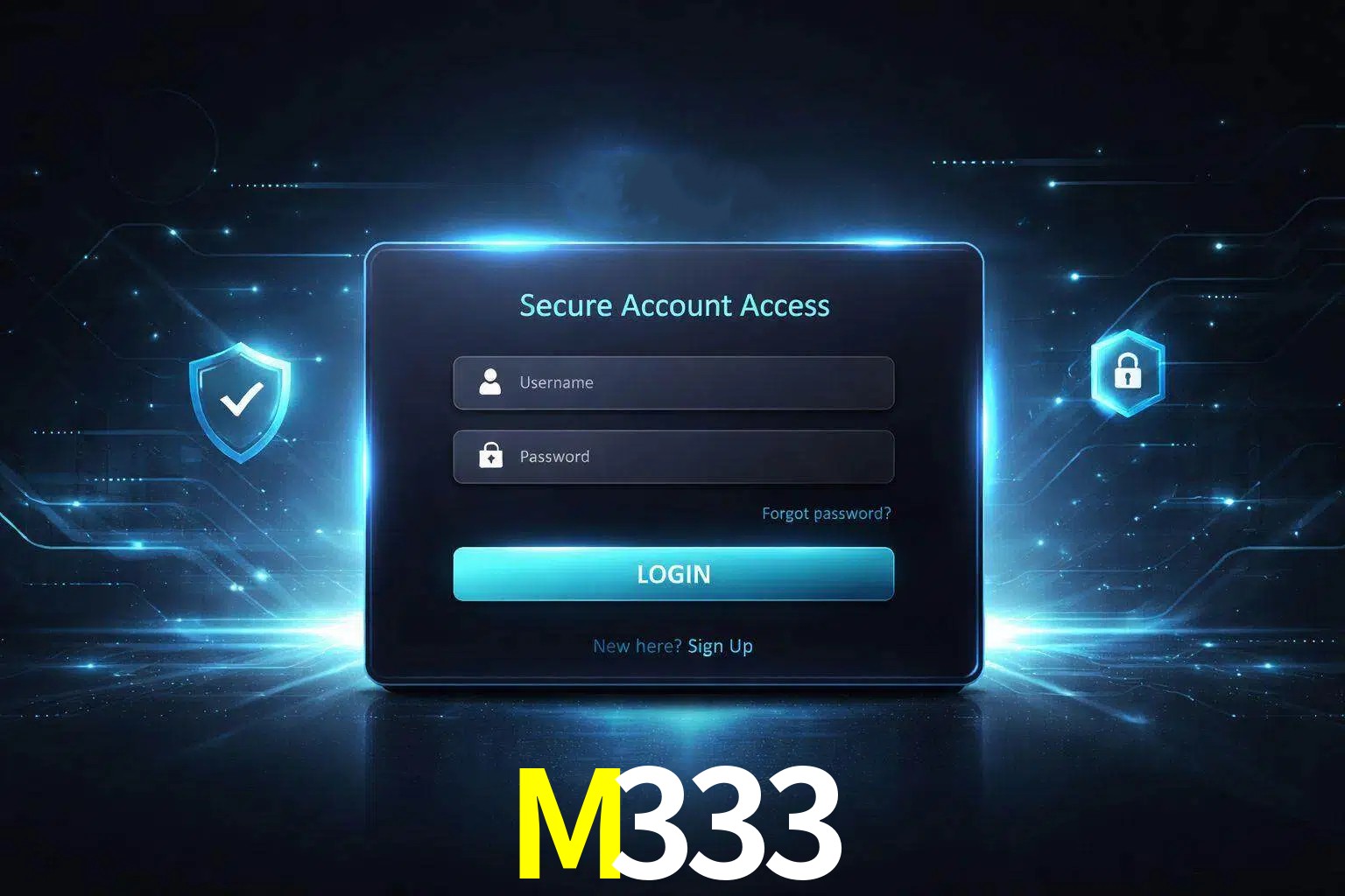 Pantalla de inicio de sesión de cuenta M333 para usuarios en México